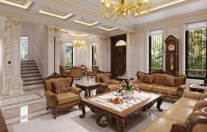 Địa chỉ thiết kế, thi công nội thất gỗ óc chó Cần Thơ